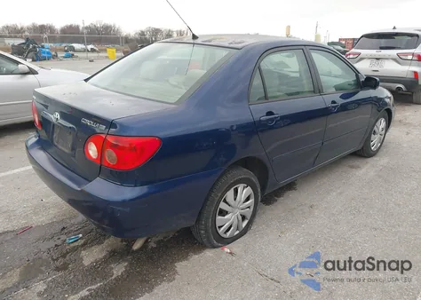 2005 Toyota Corolla Le z USA, uszkodzony, nr VIN 2T1BR30E15C558397